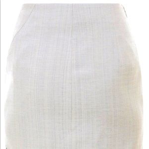 Jones New York Light Gray Skirt